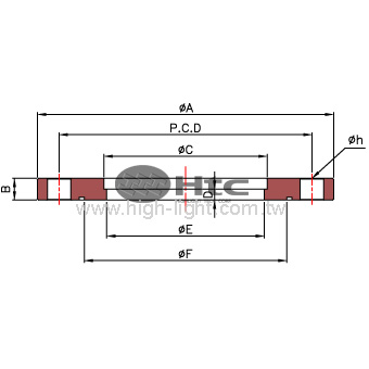 ANSI ASA Flange with O-ring Groove